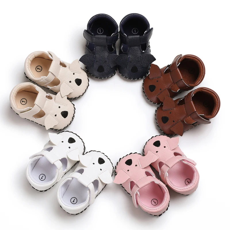 Baby Moccasins First Walkers toddler shoes Soft Bottom Non-slip Casual Infant cartoon animal Footwear SHL024