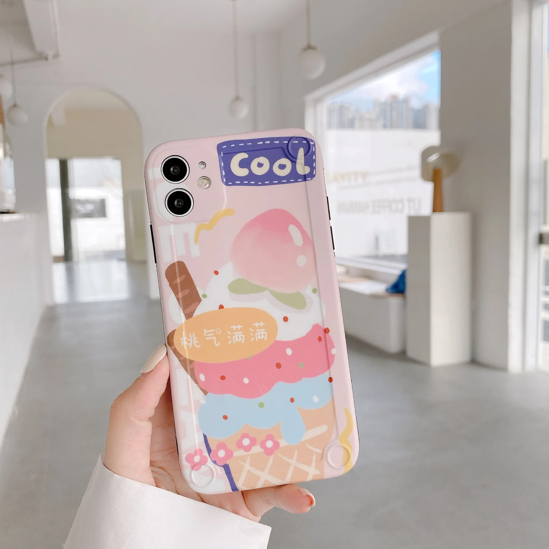 Ins Cute Summer Peach Ice Cream Korean Phone Case For Iphone 11 Pro Max X Xs Max Xr 7 7plus 8 Plus Cases Soft Silicone Cover Fitted Cases Aliexpress Ins Cute Summer Peach Ice Cream Korean Phone Case For Iphone 11 Pro Max X Xs Max Xr 7 7plus 8 Plus Cases Soft Silicone Cover Fitted Cases Aliexpress