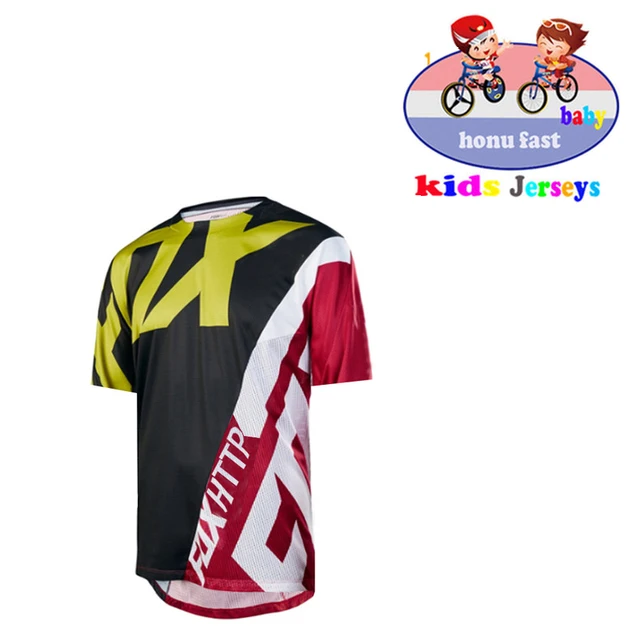 Kids Off Road ATV Racing T-Shirt AM RF Bicycle Cycling Bike FxoDownhill Jersey Motorcycle Jersey Motocross MTB DH MX Ropa D Boys fox Downhill9
