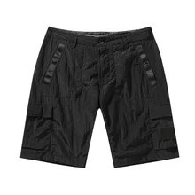Summer men's shorts cross compass metal nylon shorts high-quality outdoor casual sports shorts loose men 2021