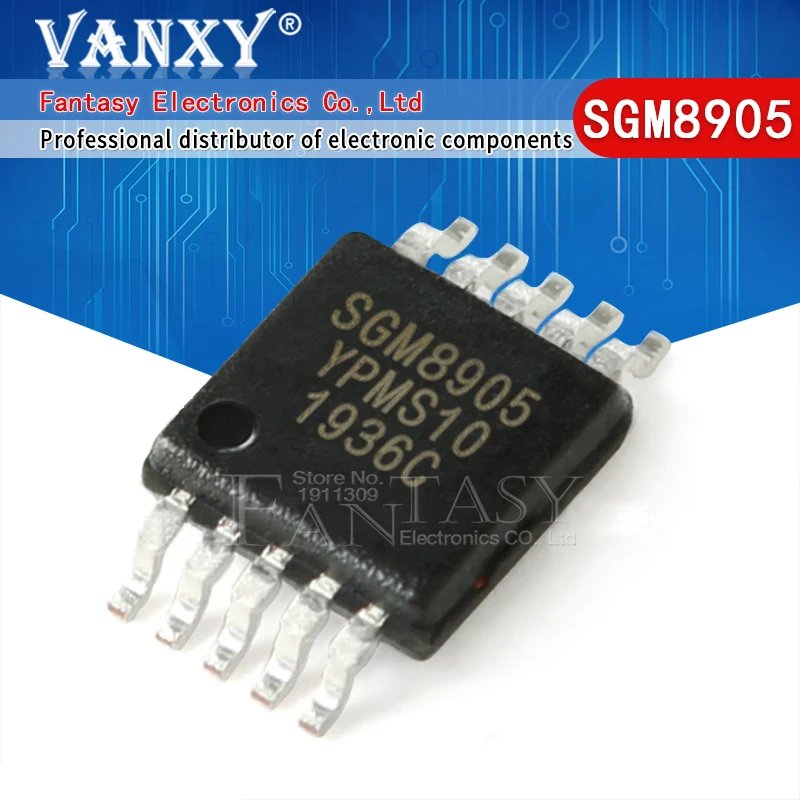 10 шт. SGM8905YPMS10G MSOP-10 SGM8905 MSOP SMD | Электронные компоненты и принадлежности