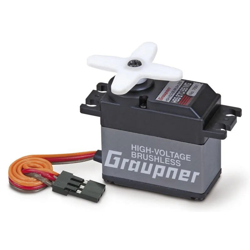 

Graupner HoTT Brushless Servo HBS870 BB MG High voltage 8.4v digital servos for RC helicopters planes car boats models