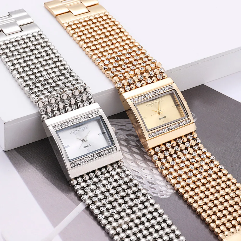 Новинка Reloj Mujer женские круглые часы с бриллиантовым браслетом Аналоговые кварцевые наручные часы с механизмом saat Montre Femme Relogio Feminino
