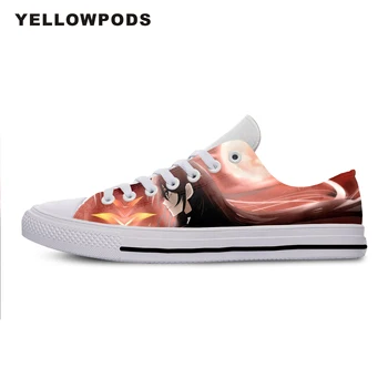 

New Canvas Men Casual Shoes Berseria Hot Fashion For Men/women High Quality Harajuku 3D Printing Berseria Off White Shoes Man