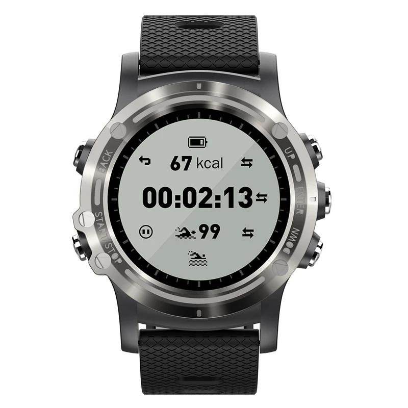  New GPS Waterproof Outdoor Sports Watch Running Riding Multi-function Intelligent Watch SWP1 Blueto