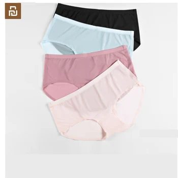

New Youpin Air sensation women's section cotton Smith Microfiber light and breathable no trace of body