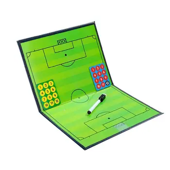 

GloryStar Football Demonstration Board Foldable Football Tactic Board Magnetic Football Teaching Board with Pen