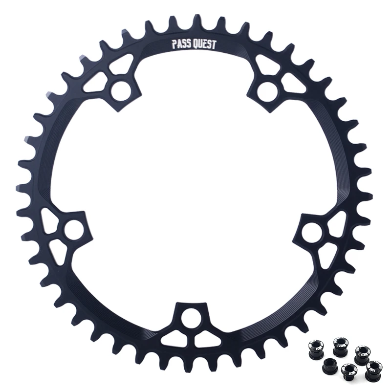 PASS QUEST 130BCD Oval Narrow Wide Chainring//Chain Ring 42T-52T Bike Bicycle Chainwheel//Chain Wheel deore Crankset