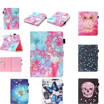 

Fashion High Quality Painted With Stand Flip PU Leather For iPad Air Case For Apple iPad Air iPad 5 iPad5 Smart Case Cover