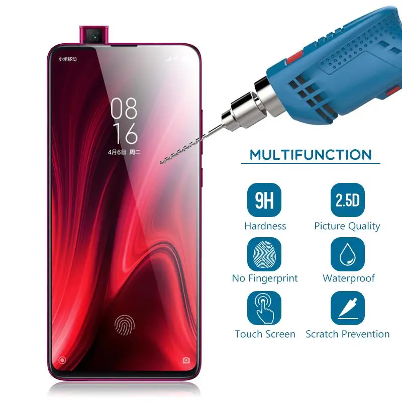 Закаленное стекло для Red mi Note 8T 7 6 5 Pro 8A Защитная пленка Xiaomi 9T K20 CC9 CC9E A3 Lite защитная |