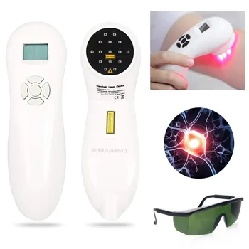 

Handy Knee Joint Foot Pain Neck Pain Psoriasis Therapy Instrument Sports Wounds Cold Laser Therapy Device Health Care Product