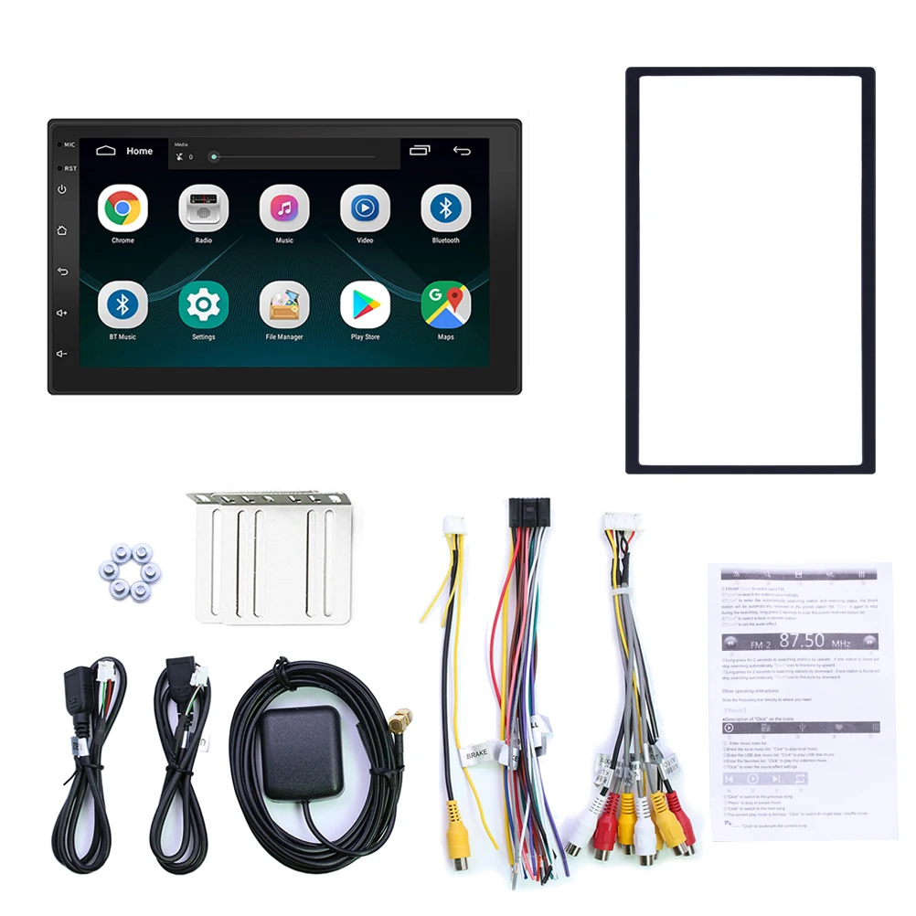 

1pcs 7 Inch Hd Car Mp5 Player Car GPS Navigation Mp3 Radio AIO Machine Auto Car Styling A30