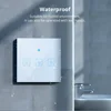 Woolley Wifi EU Touch Switch Black White Golden Smart Wall Light Switches Glass Panel 1/2/3 Gang Work with Alexa, Google Home 3