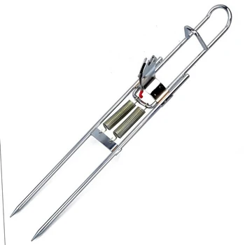 

Fishing Rod Pole Holder Stainless Steel Automatic Fishing Rod Mount Spring Fishing Pole Holder Sea Rod Fishing Tackle Tools