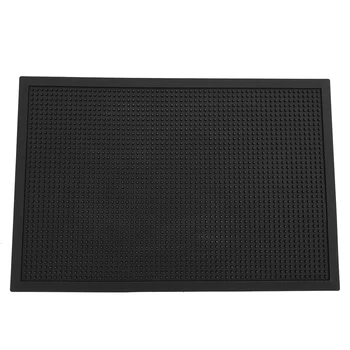 

1Pcs Sole Disinfection Pad Washable Nonslip PVC Mat Sanitizing Floor Mat Entrance Mat Disinfection Door Mat Black, 40x60x0.8cm
