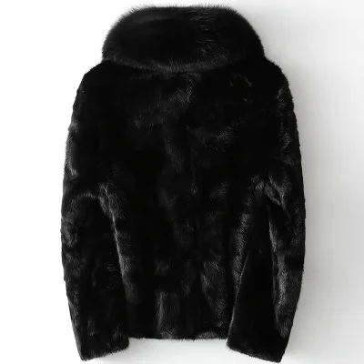 2020 Women Autumn and Winter New Mink Fur Coat H9