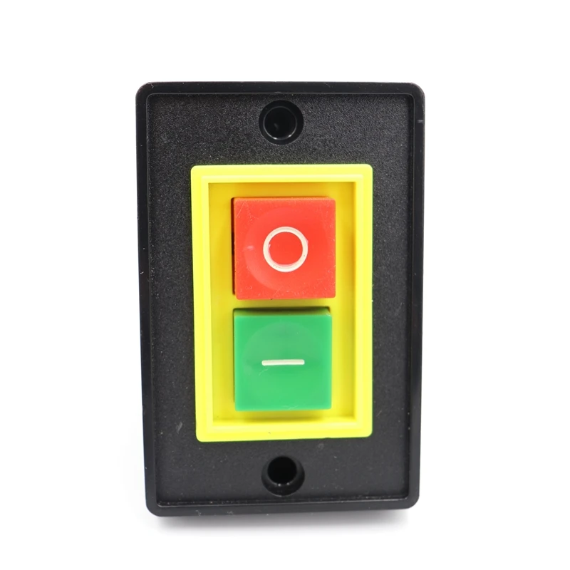 2pcs QCS1 2 шт QCS1 переключатель управления 220/380V10A скамейка сверла machinestart кнопка переключения - Цвет: 2pcs QCS1