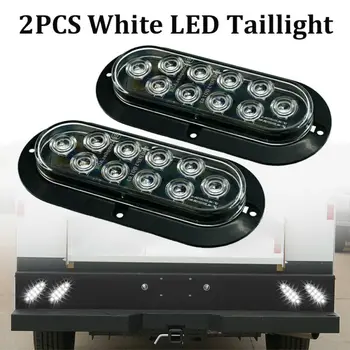 

12V Reverse Light Reverse Light 10 LED White 6\\\" Oval For Truck Trailer
