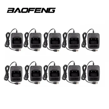 

10pcs Two Way Radio USB Li-ion Battery Charger for Retevis H777 Baofeng 888S Walkie Talkie