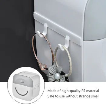 

1 pc Toilet Tissue Box Paper Rack Tissue Shelf Rack Paper Storage Box for Toilet