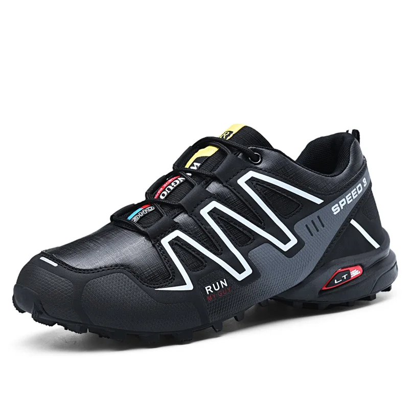 Мужская Нескользящая походная обувь водонепроницаемые кроссовки мужские пропускающие воздух походные ботинки альпинистская Треккинговая обувь кросовки мюрские speedcross