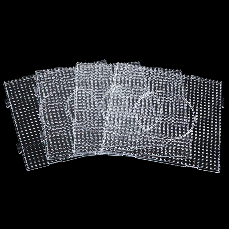 4pcs Hama Beads Pegboards 15cm Beads Template for Making Iron Boards
