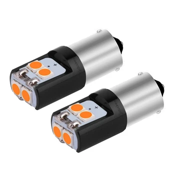 

2PCS T11 BA9S 233 T4W Super Bright 3030 LED Car Interior Reading Dome Lamp Auto Parking Bulb License Plate Light Turn Side Lamps