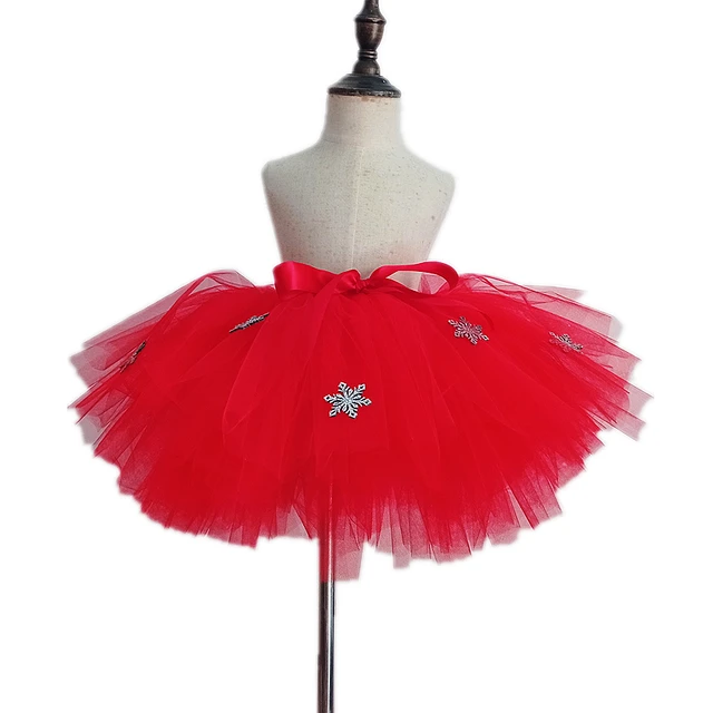 Falda tutú esponjosa de Color liso para bebé, falda de Ballet para niña,  vestido de baile de fiesta de tul de princesa para niña - AliExpress