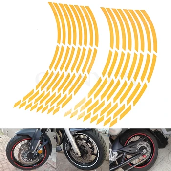 

17-19 inch Universal motorcycle car tire sticker reflective rim tape decal For Ducati 748 916 916SPS 900SS MONSTER M400 M600 M62