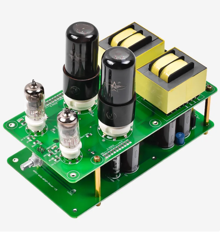 

APPJ Single End 6J1 + 6P6P（6V6） Tube Amplifier Kit DIY Board Class A Power AMP Hifi Vintage Audio DIY 3W+3W