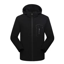 Весна и осень стиль плюс бархатная теплая уличная водонепроницаемая куртка мужская Мягкая флисовая Водонепроницаемая женская большой размер Coa