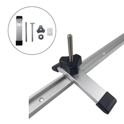 Table de scie en métal pour le travail du bois, ensemble de pinces de maintien à action rapide pour la voie en T, outils de bricolage 