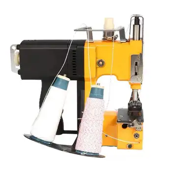 

Double Line Portable Electric Sewing Machine Flour Rice Bag Woven Sealing Stitching Fast Shipping High Quality