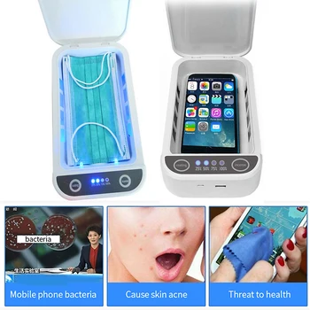 

Multifunctional Sterilizer Box UV Light Disinfection Sanitizer for Mask Phone Toothbrush Jewellery Underwear Sterilizer Box