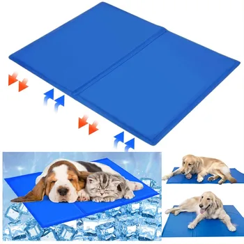 

Cooling Bed Mats Gel Sponge Ice Pad for Pet Dog Cat Pet Self Cooling Gel Mat Hot Summer Cooler Bed Pad for Kitten Puppy