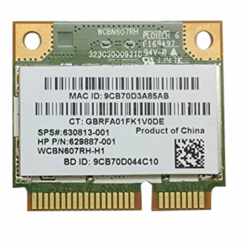 RT3592BC8 Двухдиапазонная 300M& Bluetooth 3,0 Беспроводная карта для hp 4530S 4330S 4430S 4230S SPS: 630813-001