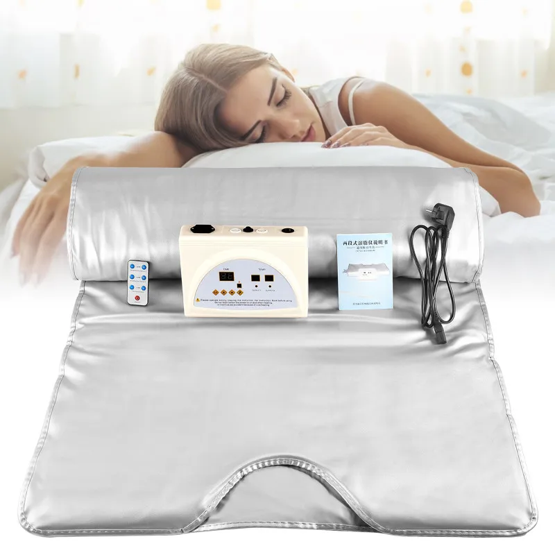 VOGVIGO Far Infrared Sauna Blanket Weight Loss For Body Shape Slimming Fitness Heating Theralpy Health | Дом и сад