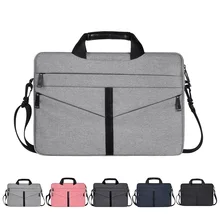 Универсальная сумка для ноутбука 13 13,3 14 15 15,4 15,6 дюймов, сумка-мессенджер для ноутбука, сумка на плечо, портфель, чехол для Macbook hp DELL