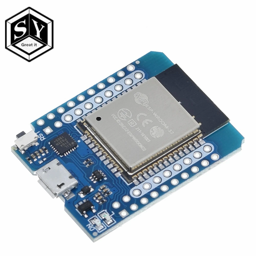 MH-ET LIVE D1 mini ESP32 ESP-32 WiFi+ Bluetooth Интернет вещей макетная плата на основе ESP8266 полностью функциональная для arduino