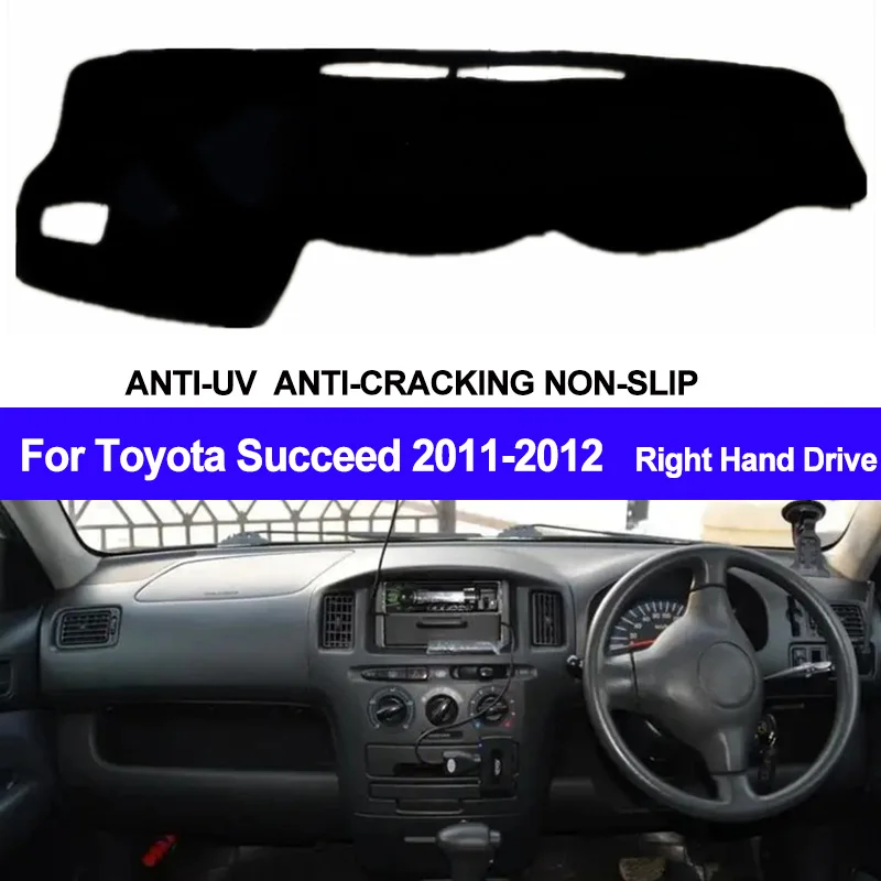 

Car Dashboard Cover Dash Mat For Toyota Succeed 2011 2012 Auto Sun Shade Dash Board Mat Cover Pad Carpe Car Styling Anti-sun