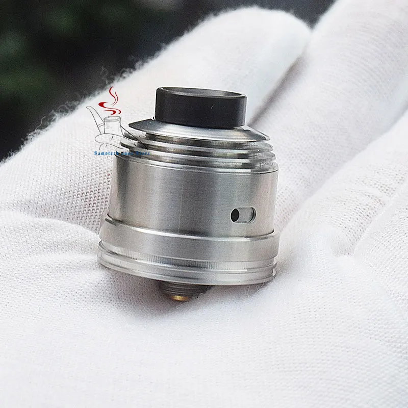 

Hussar II Style 316SS 22 mm RDA with BF needle / 24 mm height 27 mm (with dripper) Delrin drip irrigation