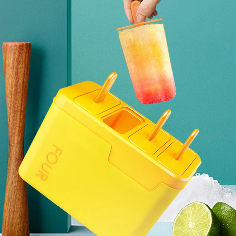 4 сетки DIY Форма для мороженого форма лоток льда инструмент приготовления пищи из