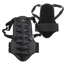 Лыжный спортивный задний жилет защита для спорта на открытом воздухе лыжный спуск утолщенные хребты Съемная посадка тела утолщение охраняет заднюю часть