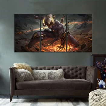 

Nightbringer Lee Sin Prestige Edition League of Legends HD Game Poster Painting Mural on Canvas for Home Wall Decor