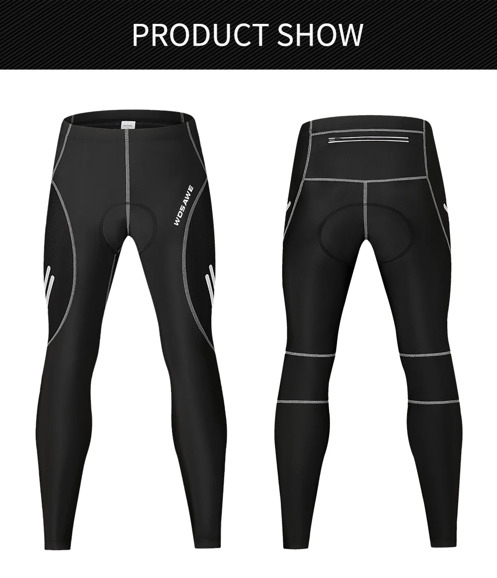 Short de cyclisme SPONEED rembourré hommes collants de vélo extensible