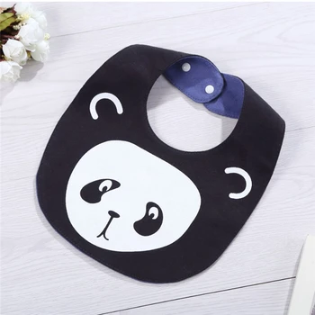 

Cotton Lovely Cartoon Animal Panda Baby Bibs Newborn Infant Toddler Bibs Burps Clothes Waterproof Saliva Towels Baberos Apron