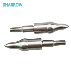 12/24Pcs 150Gr Arrowheads Archery Target Points Filed Broadheads for Outdoor Bow and Arrow Shooting Training Hunting Accessories