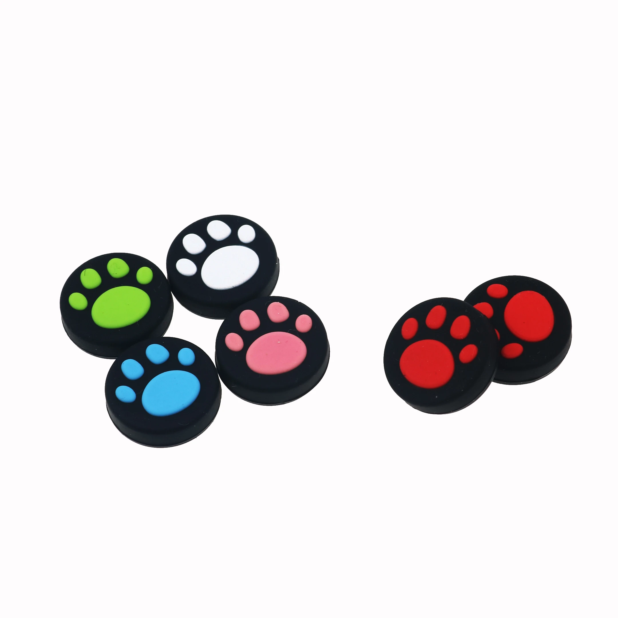 Чехол YuXi для Kind Switch Joycon Cover Solft силиконовый чехол+ 2 джойстика колпачки для контроллер NS Grip Joy-con Cover