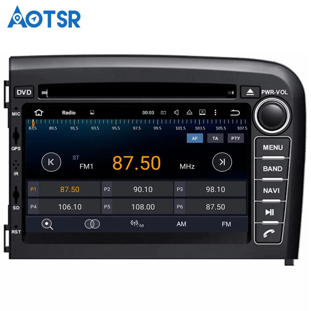 Android 9,0 4+ 32 GB Автомобильный DVD Плеер с gps-навигатором для VOLVO S80 1999-2005 авто мультимедиа Satnav блок Мультимедиа Радио магнитофон