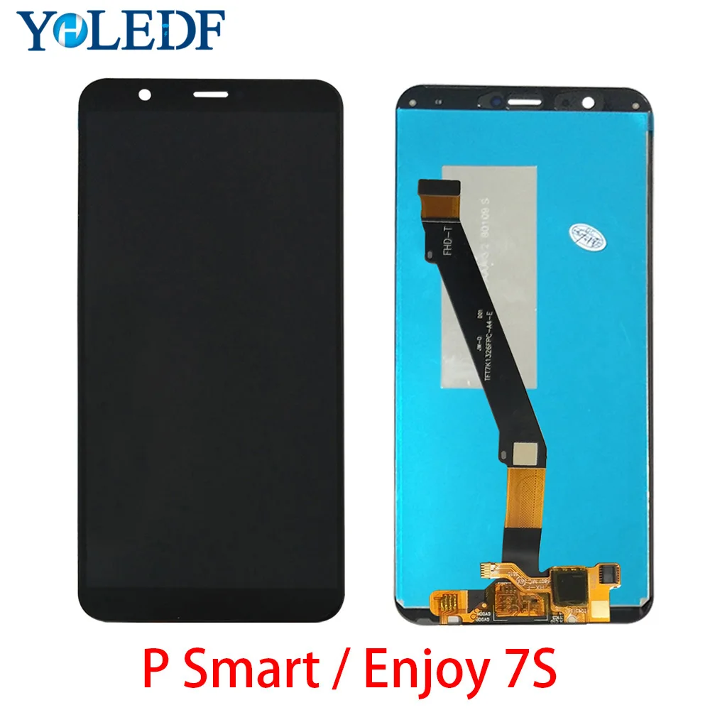 5 65 &quotЖК дисплей для HUAWEI P смарт сенсорный экран + рамка Замена Enjoy 7S рис LX1 L21 L22 ЖК